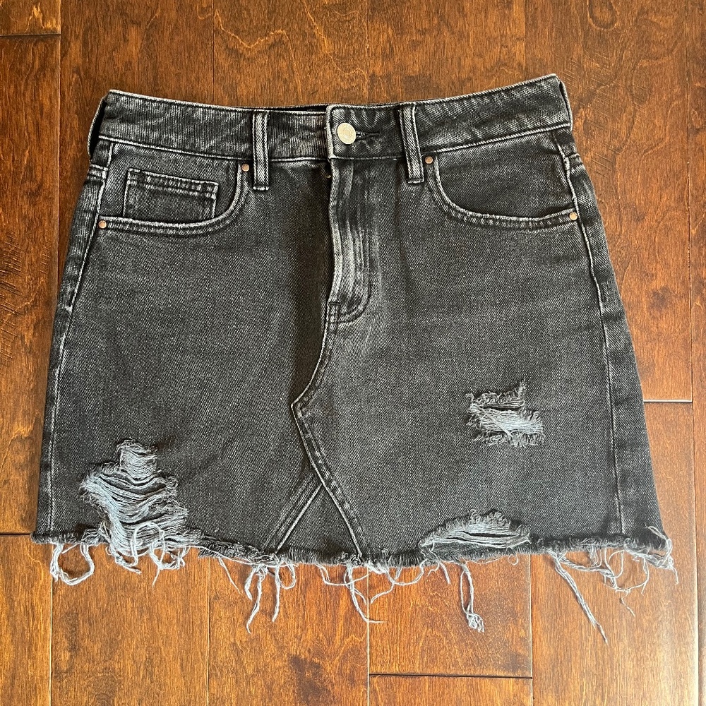 Pac Sun Black Mini Skirt